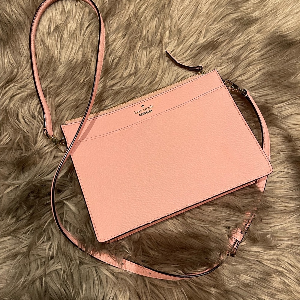 Pink new , no bag or box, Kate Spade purse.